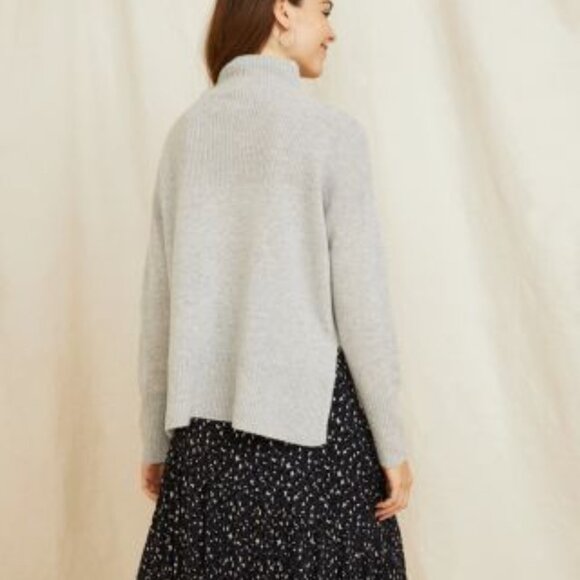 Garnet Hill Highline Cashmere Sweater - Size Lg - Picture 4 of 8